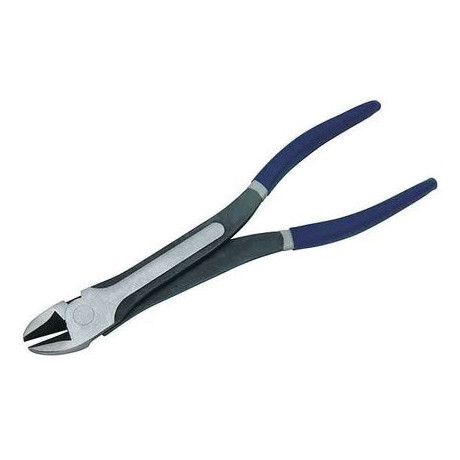 Diagonal Cutting Plier, Double-Dipped, Plastic Handle, Polished