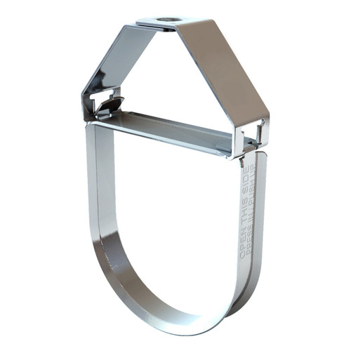 Clevis Hanger, Adjustable, Suitable For Stationary Pipe Lines, Black, Steel, Plain Clevis Hanger, Adjustable, Suitable For Stationary Pipe Lines, Black, Steel, Plain