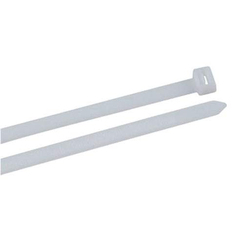 Cable Tie, Heavy Duty, 0.35 in Wd, 0.072 in Thk, Double Lock, 175 lb Tensile, 32 to 185 deg F, Nylon Cable Tie, Heavy Duty, 0.35 in Wd, 0.072 in Thk, Double Lock, 175 lb Tensile, 32 to 185 deg F, Nylon