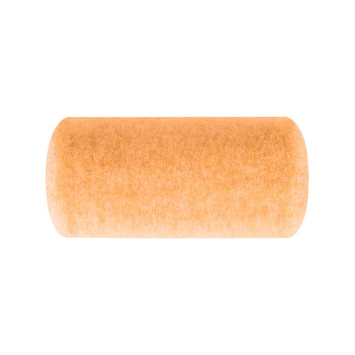 Paint Roller Cover, Standard Core, 1-1/4 in Nap, Extra-Rough Surface, Polypropylene, Golden Yellow