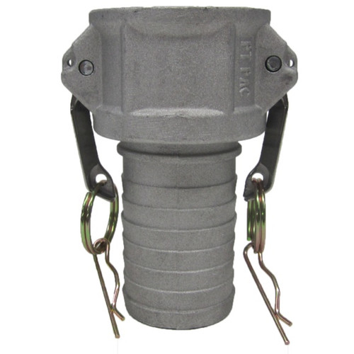 Coupler, Type C,  Cam and Groove, Coupler, Female Coupler x Hose Shank End, 150 psi, -150 deg F, Aluminium