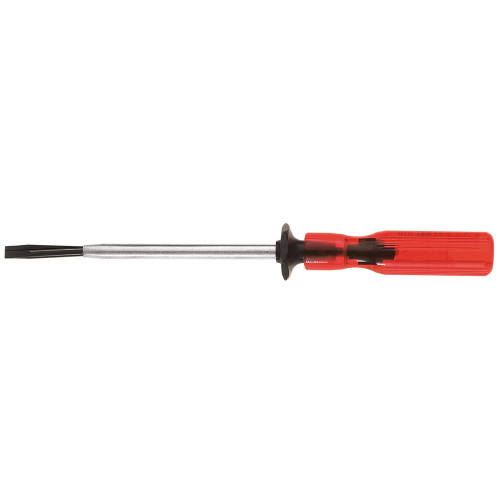 Screw Holding Screwdriver, Round Shank, Steel Shank, 0.085 in Thk Blade, ASME,  ANSI, No ESD-Safe, Steel