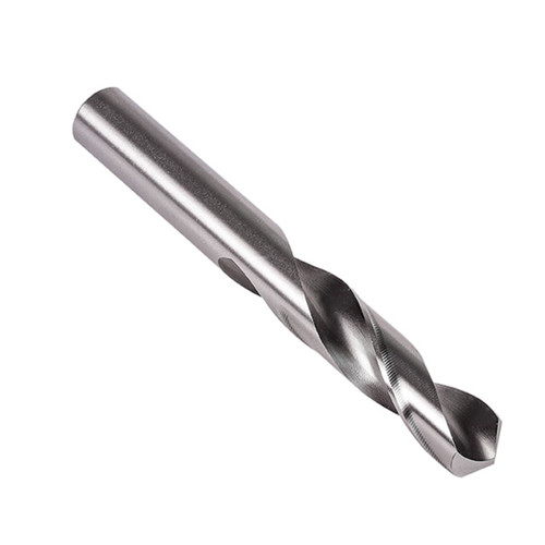 DORMER Stub Length Drill Bit, 2 -Flute, Spiral Flute, Cylindrical/Straight Shank, 118 deg Point, Bright, Imperial, N2/N20