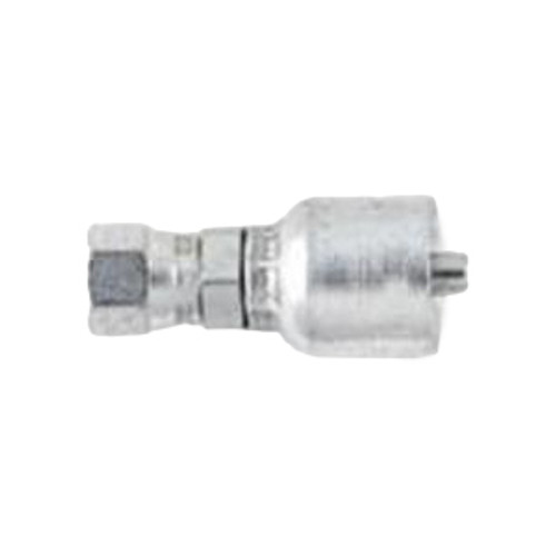 PARKER 78 Series Hydraulic Hose Fitting,37 deg Female JIC Swivel End,180 deg,5000 psi,Steel
