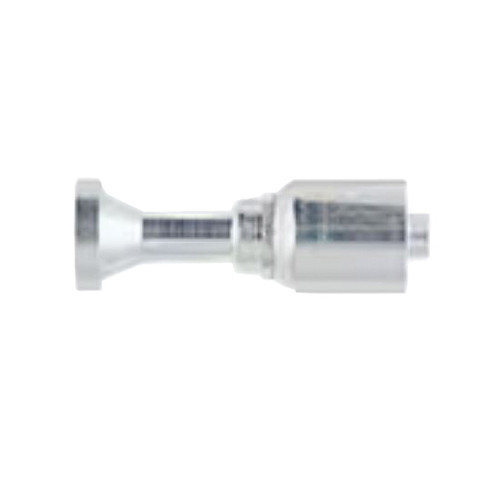 PARKER 71 Series Hydraulic Hose Fitting,Crimp Style, Straight,SAE Code 61 Flange Head End,Steel,1/2 to 2 in