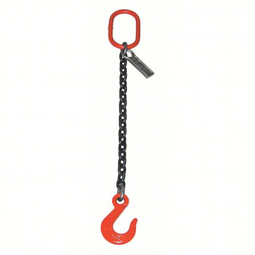 Single Chain Sling, 7/32 in Chain
