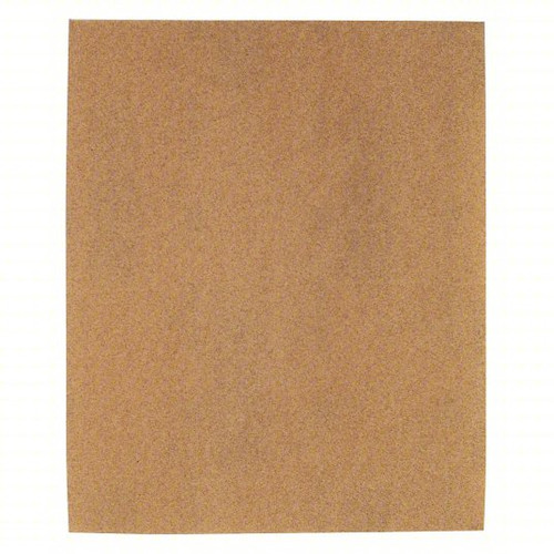 CARBORUNDUM Sanding Sheet, 11 in Lg, 9 in Wd, Natural Garnet Abrasive, Paper Backing, Wood Applicable