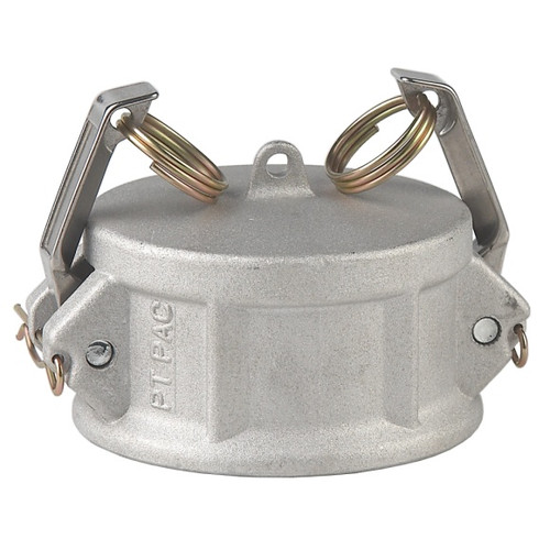 Dust Cap, Type V,  Cam and Groove, Dust Cap, 150 psi, -150 deg F, Aluminium, Casting, Domestic