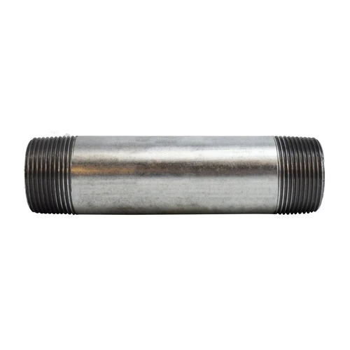 Pipe Nipple, 1-1/4 in, NPT End, SCH 40, 1300 psi, -200 to 150 deg F, Seamless,  Welded, Grade B Steel, Import