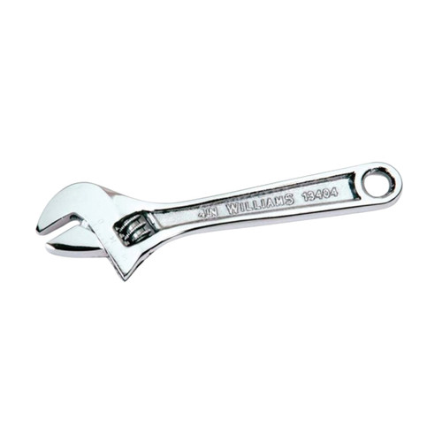 Adjustable Wrench, Heavy Duty,  Industrial, Adjustable, Plain Grip, Chromium Vanadium Steel Body