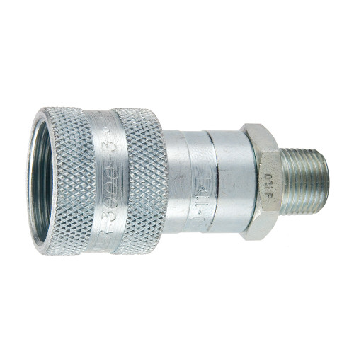 PARKER Hydraulic Quick Coupling, 3000 Series, Female x MNPTF End, 10000 psi, -22 to 230 deg F, Steel, Domestic PARKER Hydraulic Quick Coupling, 3000 Series, Female x MNPTF End, 10000 psi, -22 to 230 deg F, Steel, Domestic