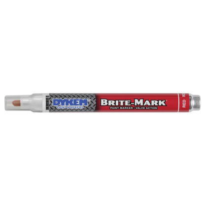 Paint Marker, Medium Felt Tip, #15 Tip, 25 to 30 sec Drying, Aluminium