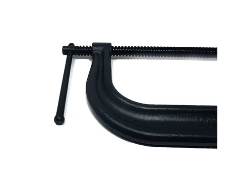 C-Clamp, Regular Duty, Steel Jaw, Flat/V-Grooved Anvil, Forged Steel Body