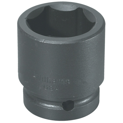 Socket, 1 Impact Rated, Imperial, Square Drive, 1 in Drive, Shallow Impact Socket, Spring Loaded Button