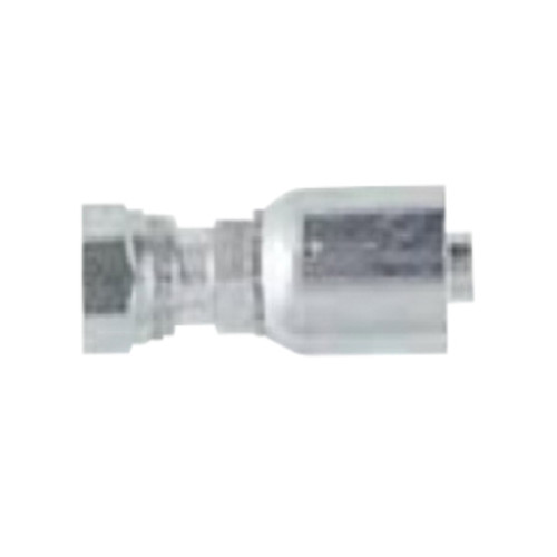 PARKER 78 Series Hydraulic Hose Fitting,Crimp Style, Long Straight,Female Seal-Lok Swivel End,Steel