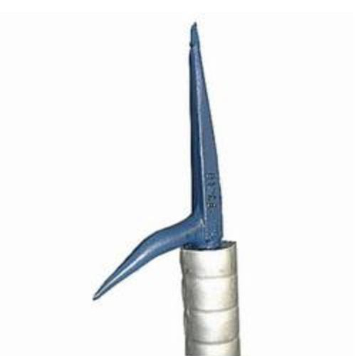 Pike Pole, 1-1/2 in Dia Handle, Anodized Aluminum Handle, Straight Hook Tip, 6 ft to 24 ft