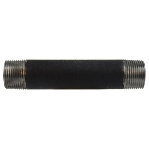 Pipe Nipple, 1 in-11-1/2, NPT End, SCH 80, 850 psi, -200 to 150 deg F, Welded, Grade B Steel, Black Oxide