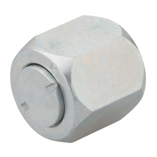 PARKER Hydraulic Cap, High Pressure,  Straight Thread, 37 deg Female JIC Flare End, Steel, ToughShield Plus