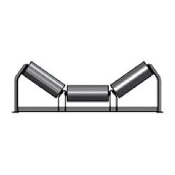 DOUGLAS Conveyor Troughing Idler, 20 Degree, CEMA-C, 5 in Dia Roll, Sealed Bearing, Steel, 13-13/16 to 61-13/16 in