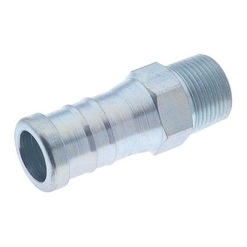 Hose Nipple, Barb x MNPT End, 316 Stainless Steel