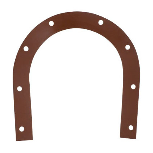 Flanged Gasket, Flange, Rubber, Red