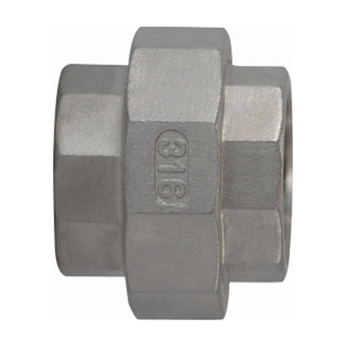 Union, Union, FNPT End, Class 150, 150 lb, 316 Stainless Steel