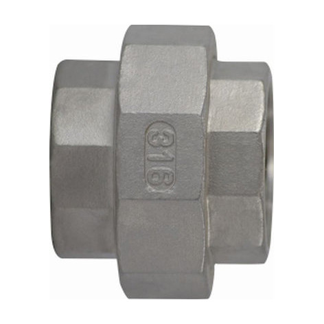 Union, Union, FNPT End, Class 150, 150 lb, 316 Stainless Steel