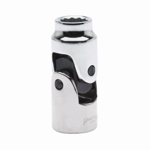 Flex Socket, Standard Length, Imperial, Square Drive, 1/2 in Drive, Universal Socket, 0.94 in Wd Drive End