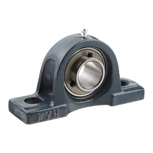 FYH Pillow Block Ball Bearing Unit, 2-Bolt Base Mount, Cylindrical Bore, Set Screw Locking, R-Seal Seal FYH Pillow Block Ball Bearing Unit, 2-Bolt Base Mount, Cylindrical Bore, Set Screw Locking, R-Seal Seal