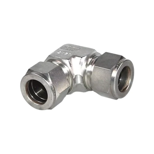 PARKER Tube End, A-Lok, 90 deg, -255 to 649 deg C, 316 Stainless Steel