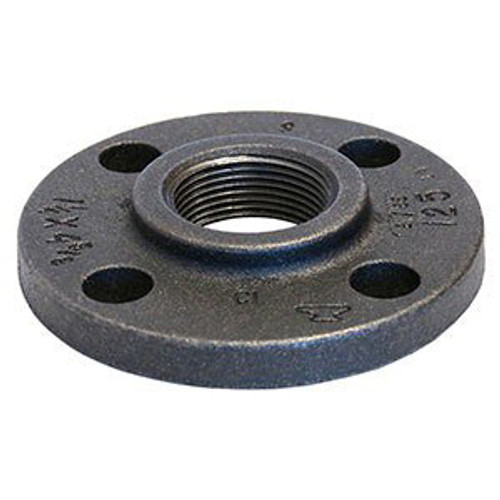 Reducing Flange, NPS, 200 psi, Class 125, -20 to 150 deg F, Round Shape, Cast Iron, Galvanized