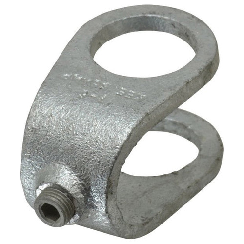 Crossover, Clamp-On, Crossover, Malleable Iron, Galvanized