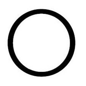 PARKER O-Ring, 0.07 in Thickness, 1/16 in Wd, NBR, Black, -30 to 250 deg F