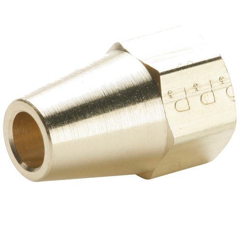 Long Nut, Straight, Nut, Flare End, Brass, -65 to 250 deg F, Domestic