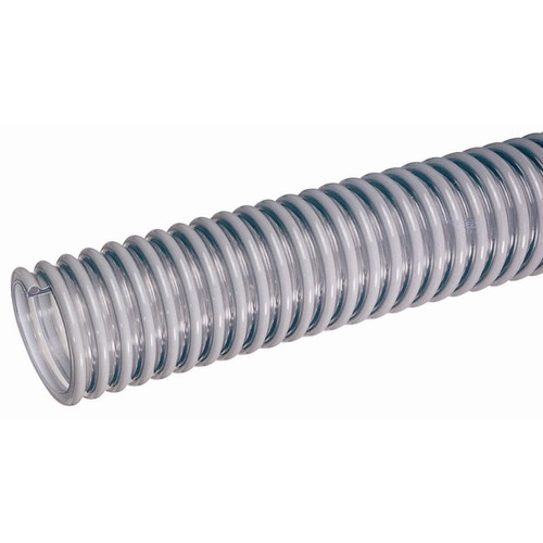 KURIYAMA Dust Collector and Blower Hose, Light-Duty, -20 to 65 deg C, PVC, Transparent, Domestic