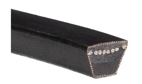 GATES V-Belt, C Section, Heavy Duty,  Wrapped,  Banded, C Section, 7/8 in Wd Top, 17/32 in Thk, 1 -Rib, 1 -Band