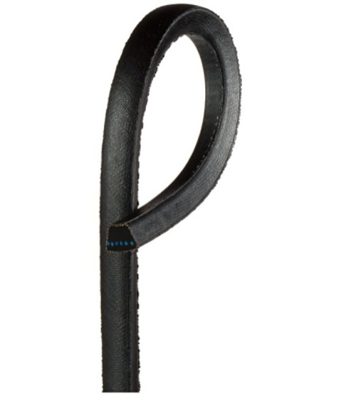 GATES V-Belt, B Section, Wrapped,  Banded,  Heavy Duty, B Section, 0.656 in Wd Top, 13/32 in Thk, 1 -Rib, 1 -Band