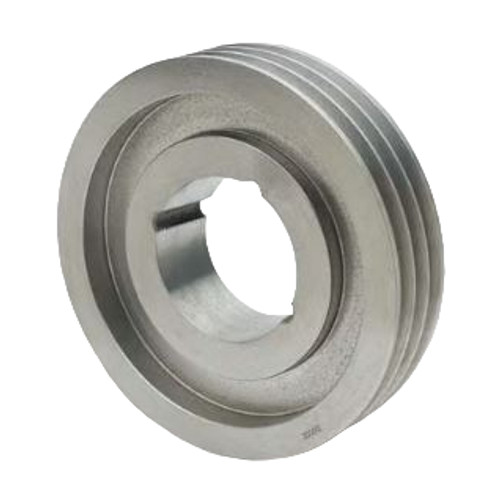DODGE TAPER LOCK 3-Groove V-Sheave, (Use Bushing 2517) Type A2, Taper-Lock Bore, 3 -Groove, 2517 Bushing, Suitable For AB Cross Section V-Belts, Gray