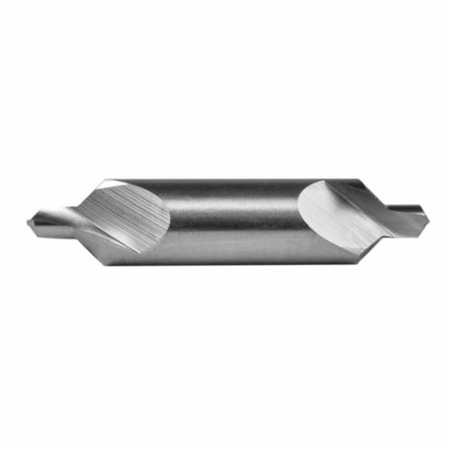 DORMER Combined Drill, Straight Shank, 120 deg Point, 82 deg, Right Hand Cut, High Speed Steel Cut Edge, Bright