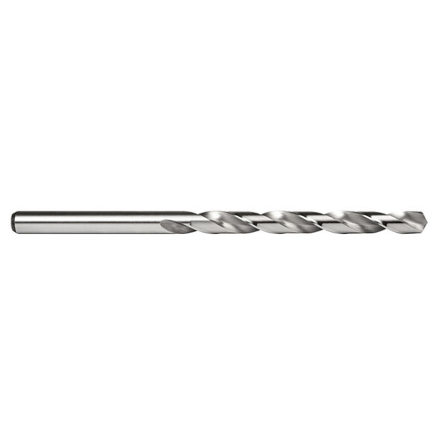 DORMER Taper Length Drill, 6XD Dp Cut, 2 -Flute, Spiral Flute, Straight Shank, 118 deg Point, Conventional Point, 1/16 to 3/8 in