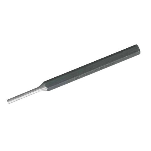 Pin Punch, 3/16 in Tip, Steel Tip, 5-1/4 in Lg, Heavy Duty Industrial Grade Punch
