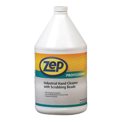 ZEP Lemon Scented Hand Cleaner, 1 gal, Bottle, Liquid, Green , Lemon