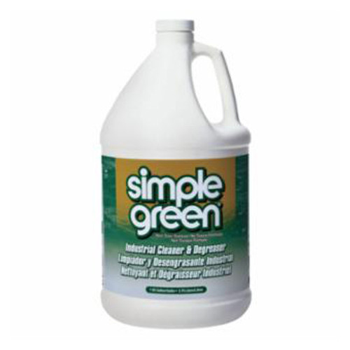 SIMPLE GREEN Cleaner, All Purpose,  Industrial, 1 gal Container, Bottle, Liquid, Clear , Added Sassafras, 8.5 to 9.5, 0.0025 VOC, 212 deg F Flash, 1.03 Specific Gravity