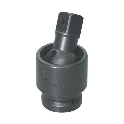 Universal Joint, Imperial, Male Drive, 1 in Male Drive, 4-1/2 in Lg, Socket Adapter, ANSI B107.2,  CSA, Chromium Vanadium Steel, Black Oxide Coated