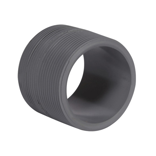 Pipe Nipple, Closed, 3/4 in, MNPT End, 200 deg F, Chlorinated PVC, 2000 psi at 73 deg F, SCH 80