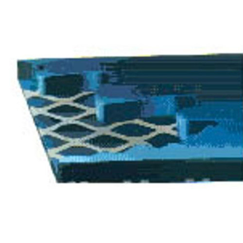 Expanded Liner, 4 in wd,  10 in lg,  5/16 in ht Expanded Liner, 4 in wd,  10 in lg,  5/16 in ht