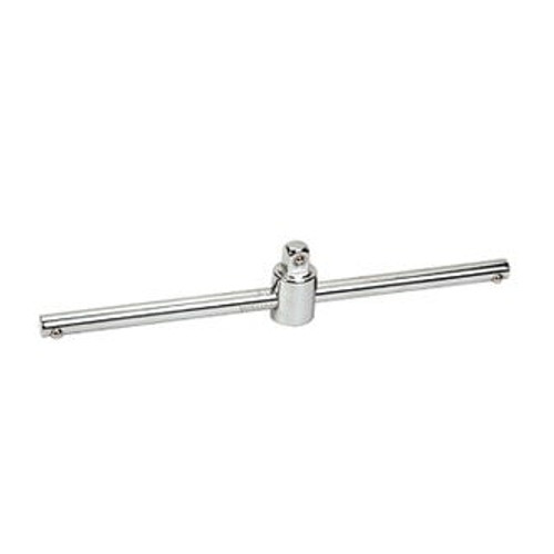 Sliding T-Handle, 3/8 in Male Drive, 7-3/4 in Lg, Steel, High Polished Chrome Sliding T-Handle, 3/8 in Male Drive, 7-3/4 in Lg, Steel, High Polished Chrome