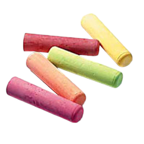 Fluorescent Chalk, Orange,  Yellow Color