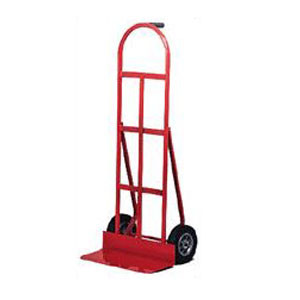 Hand Truck, General Purpose, 500 lb, 50 in Ht, Tubular Steel, Single Pin, Solid Rubber Wheel