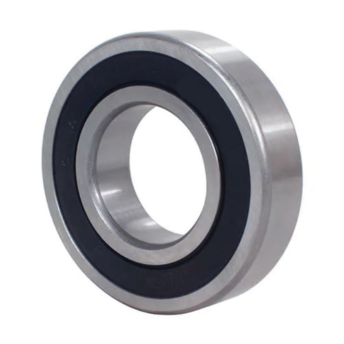 Deep Groove Ball Bearing, Radial, 1 Row, Steel, Nitrile, Viton Seal, 52100 Steel Cage, Chrome, 7/16 in, 2RS